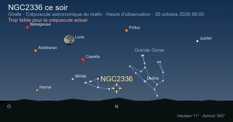 NGC2336 ce soir