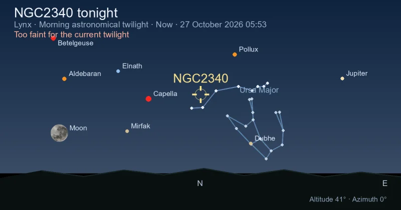 NGC2340 tonight