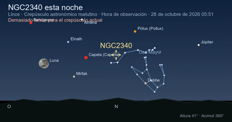 NGC2340 esta noche