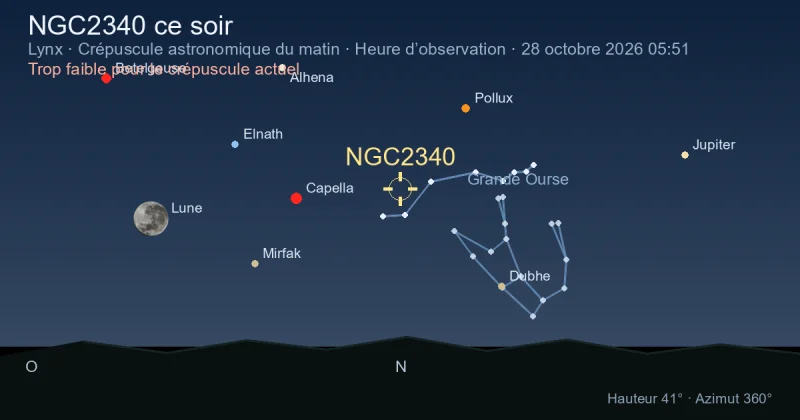 NGC2340 ce soir