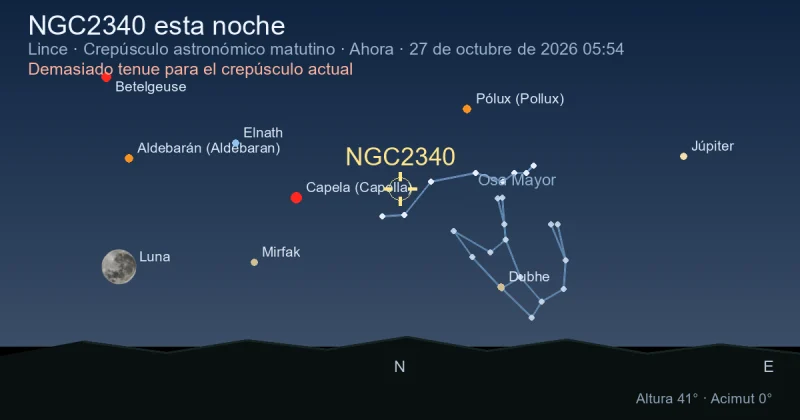 NGC2340 esta noche