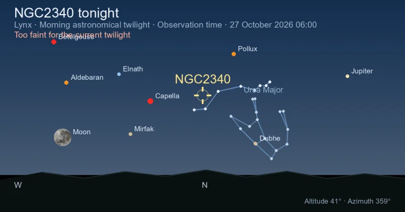 NGC2340 tonight