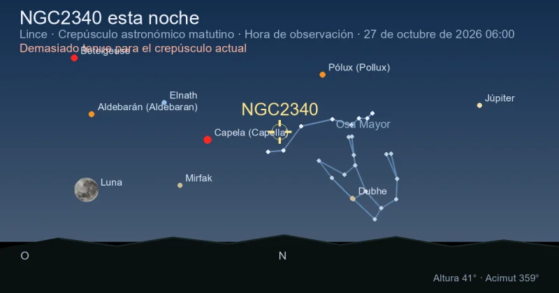 NGC2340 esta noche