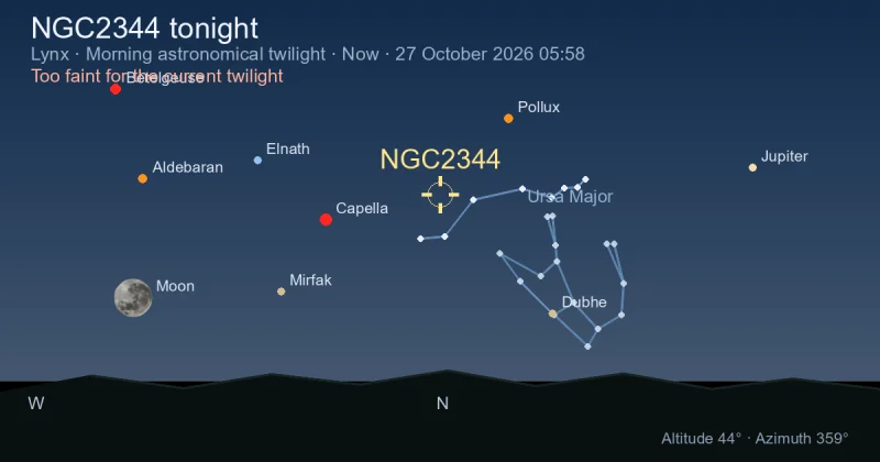 NGC2344 tonight