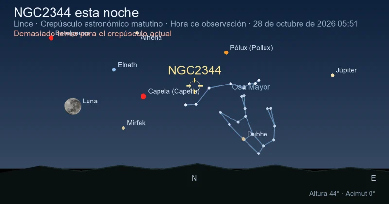 NGC2344 esta noche