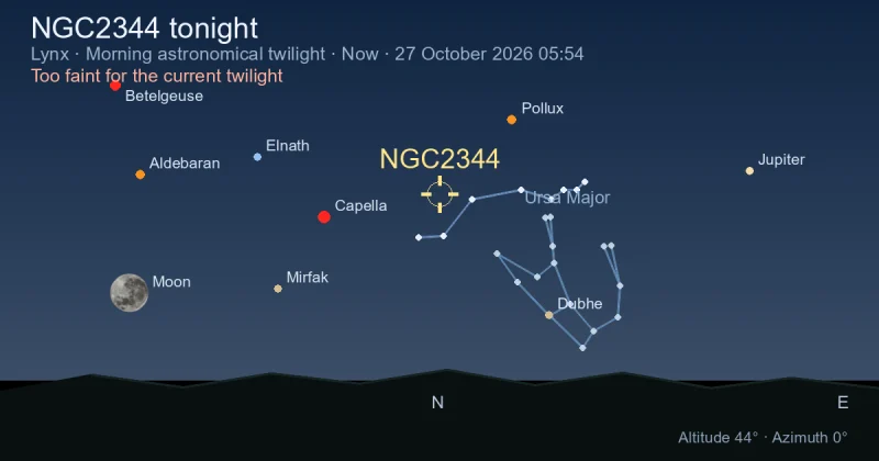NGC2344 tonight