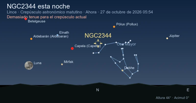 NGC2344 esta noche