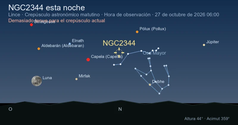 NGC2344 esta noche
