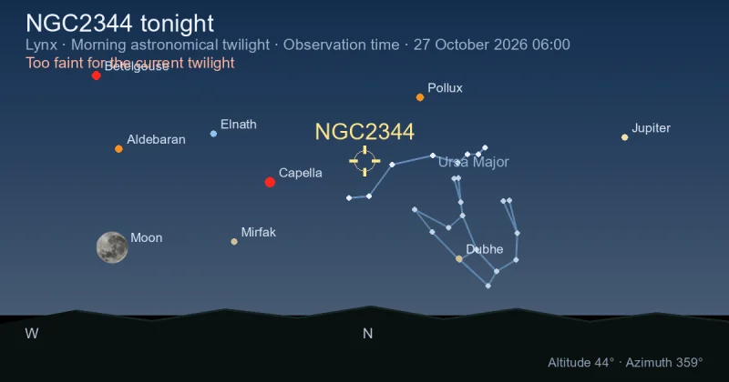 NGC2344 tonight