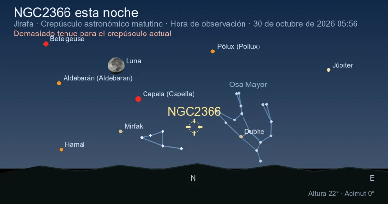 NGC2366 esta noche