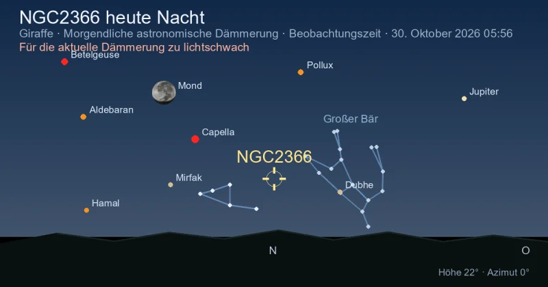NGC2366 heute Nacht