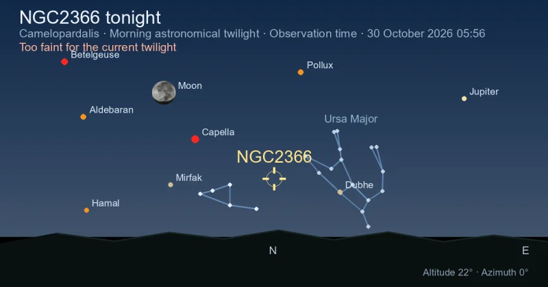 NGC2366 tonight