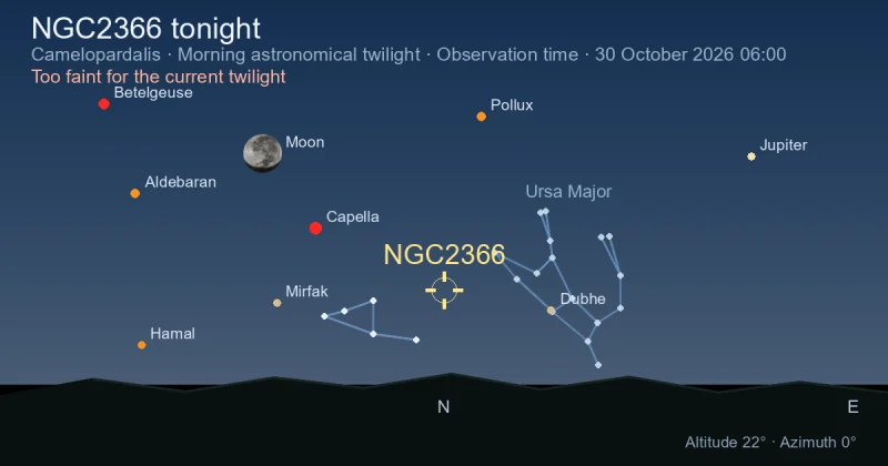 NGC2366 tonight