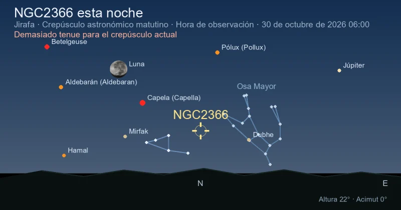 NGC2366 esta noche