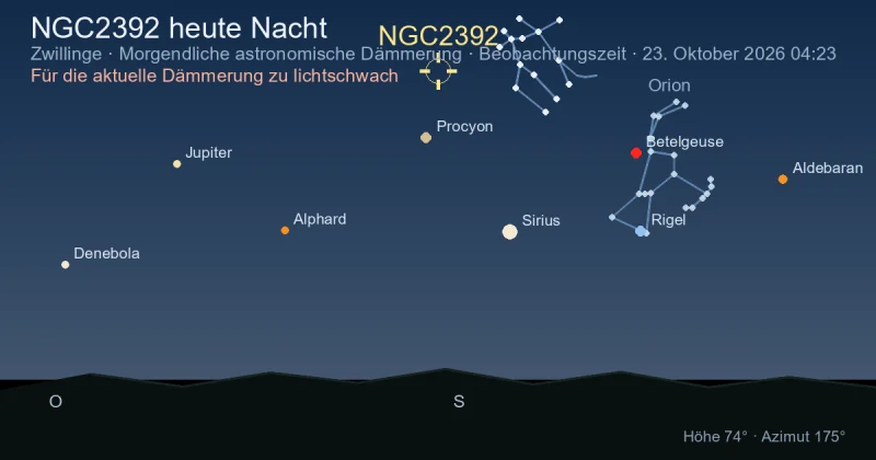 NGC2392 heute Nacht