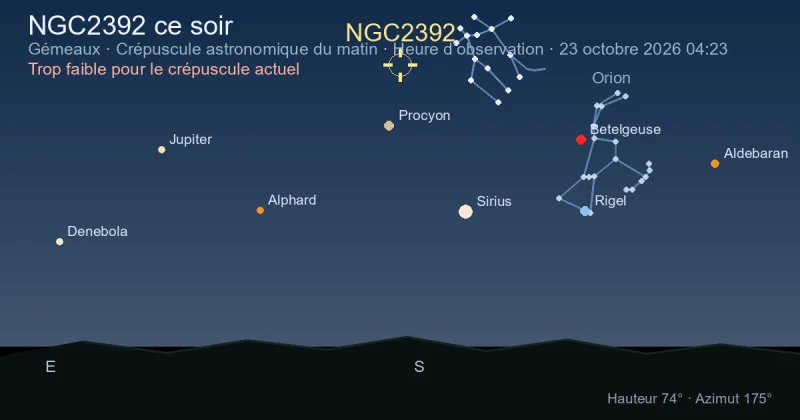 NGC2392 ce soir