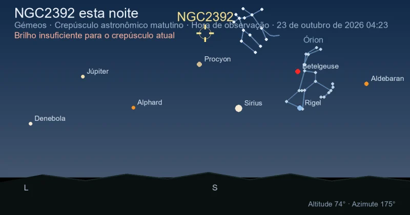 NGC2392 esta noite