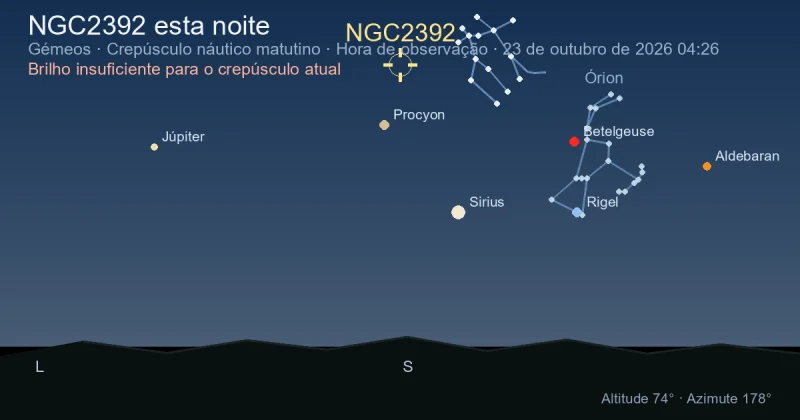 NGC2392 esta noite