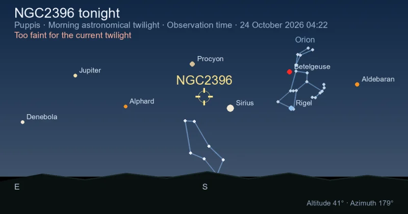 NGC2396 tonight