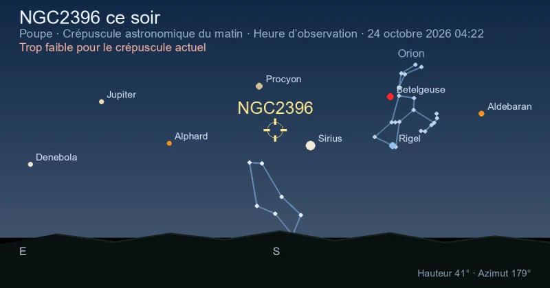 NGC2396 ce soir