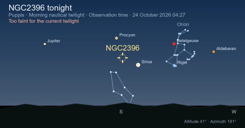 NGC2396 tonight