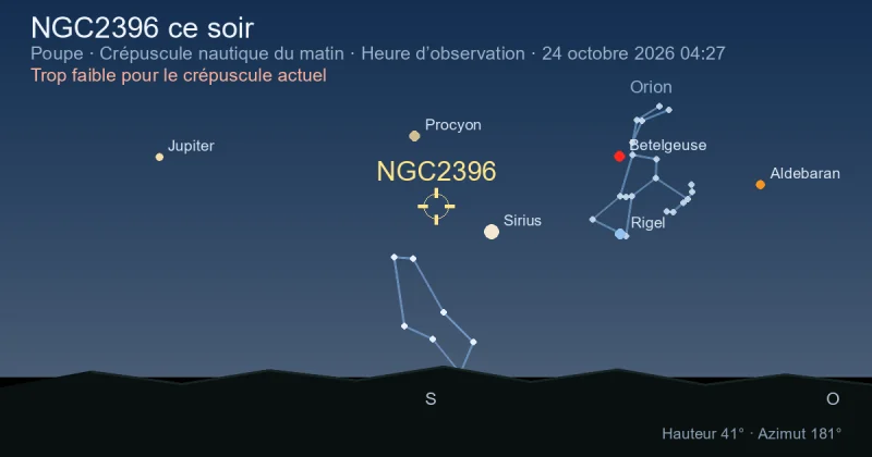 NGC2396 ce soir