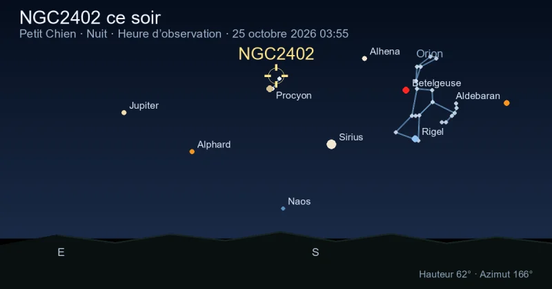 NGC2402 ce soir