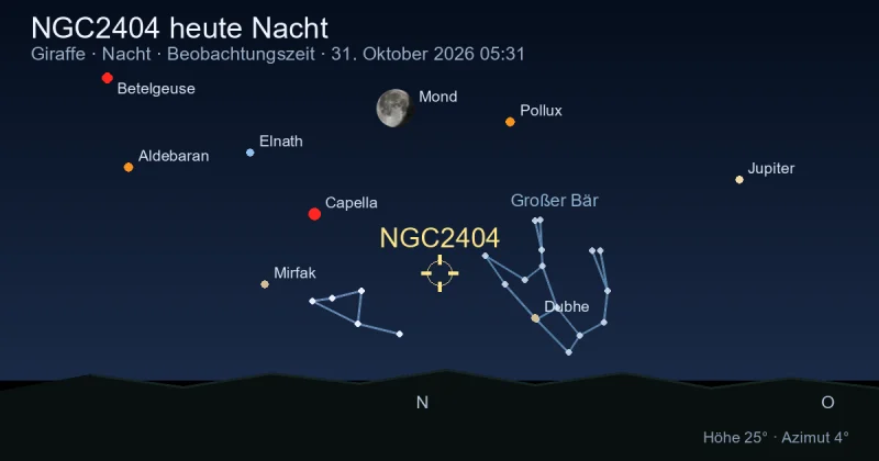 NGC2404 heute Nacht