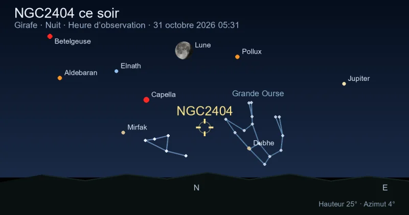 NGC2404 ce soir