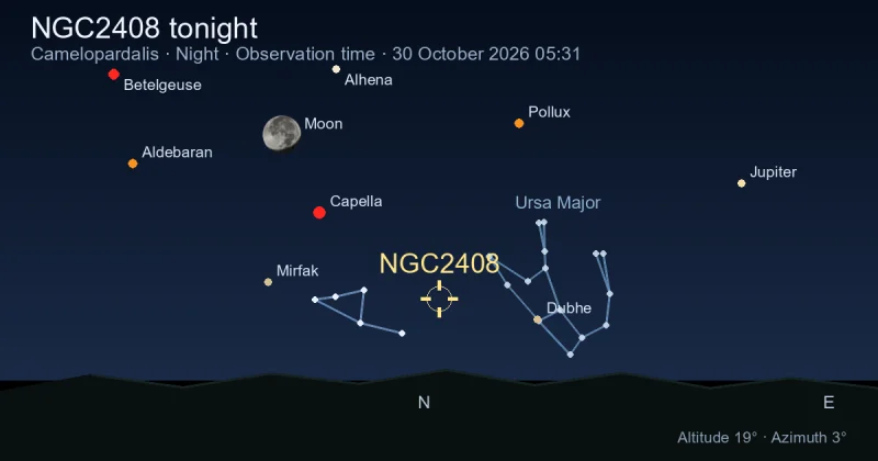 NGC2408 tonight