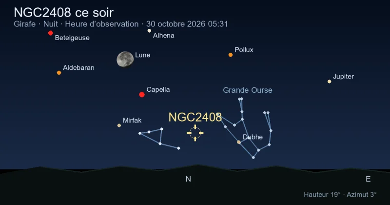 NGC2408 ce soir