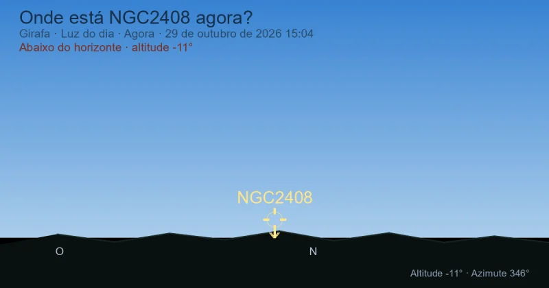 Onde está NGC2408 agora?