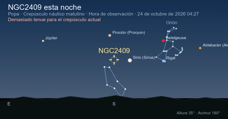 NGC2409 esta noche