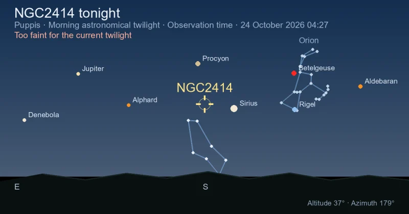 NGC2414 tonight