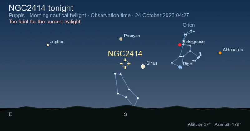 NGC2414 tonight