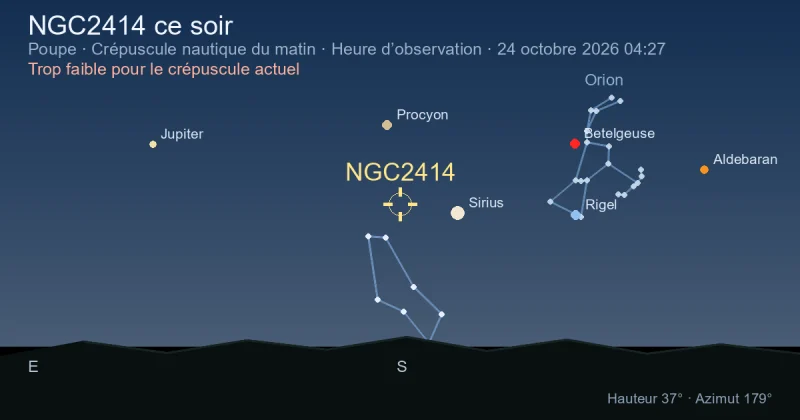 NGC2414 ce soir