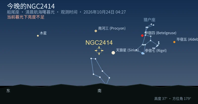 今晚的NGC2414