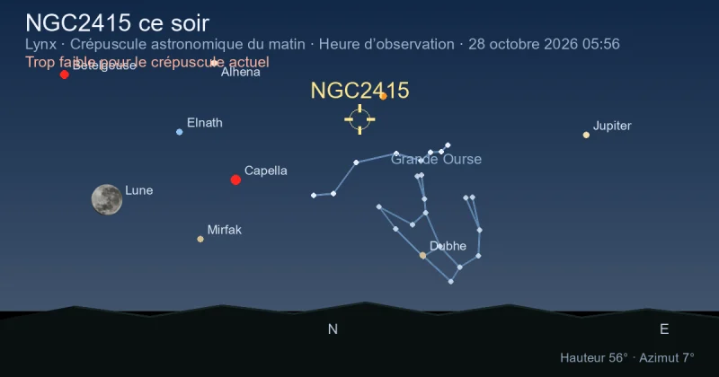 NGC2415 ce soir