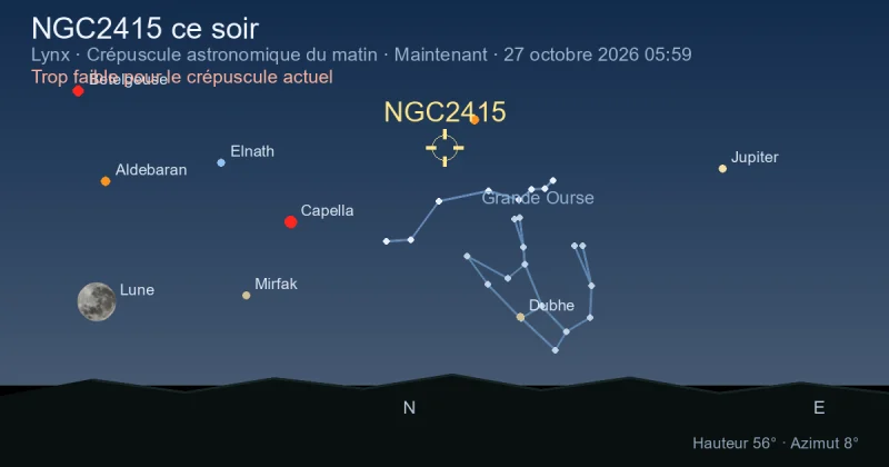 NGC2415 ce soir