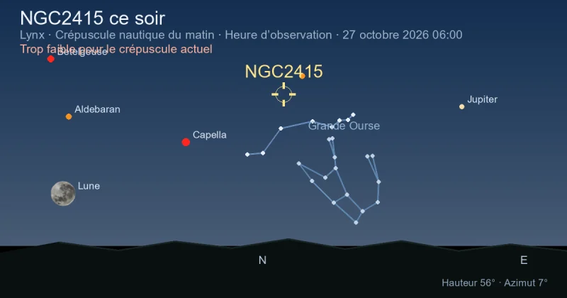 NGC2415 ce soir