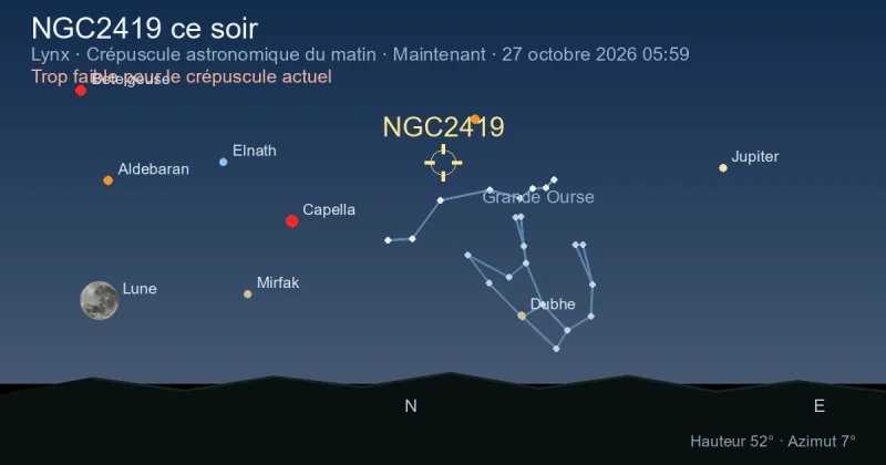 NGC2419 ce soir