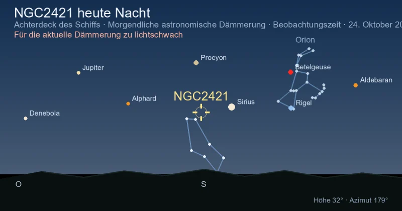 NGC2421 heute Nacht