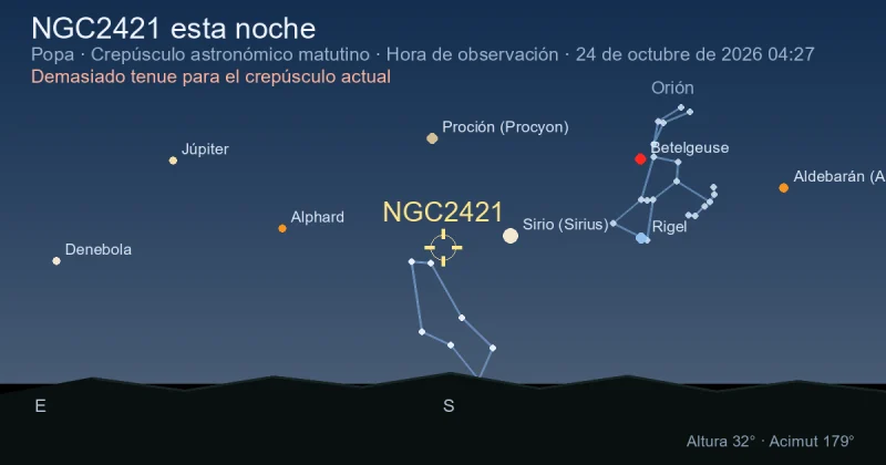NGC2421 esta noche