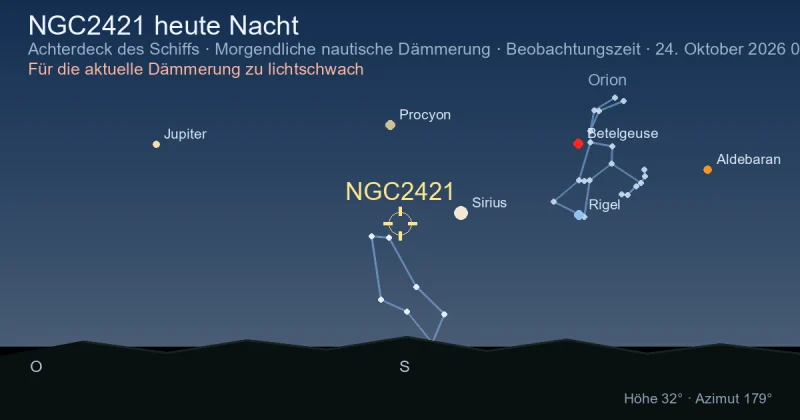 NGC2421 heute Nacht