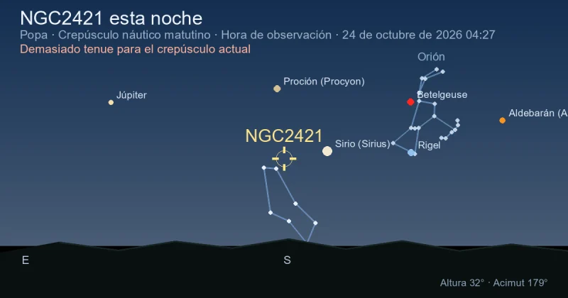NGC2421 esta noche