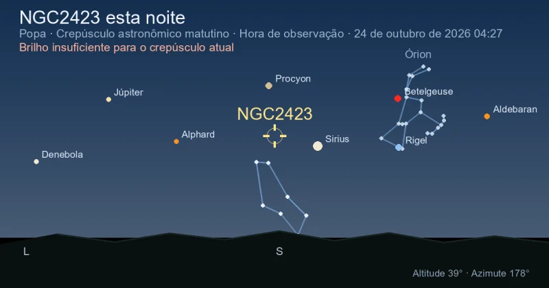 NGC2423 esta noite