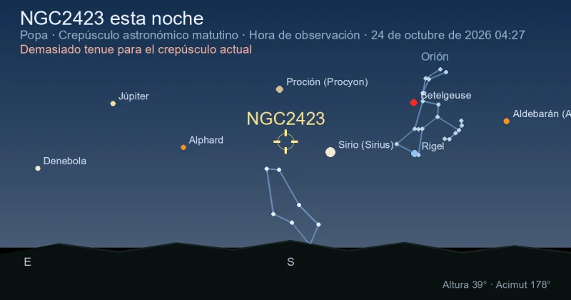 NGC2423 esta noche