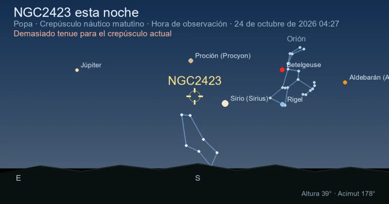 NGC2423 esta noche