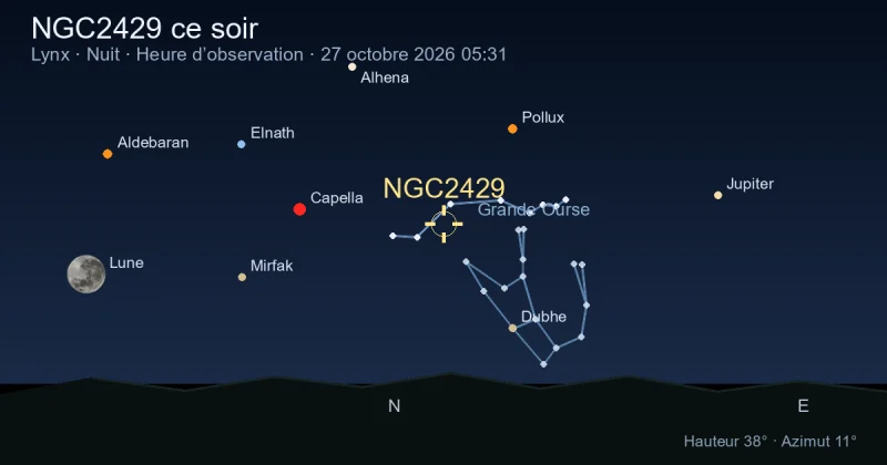 NGC2429 ce soir