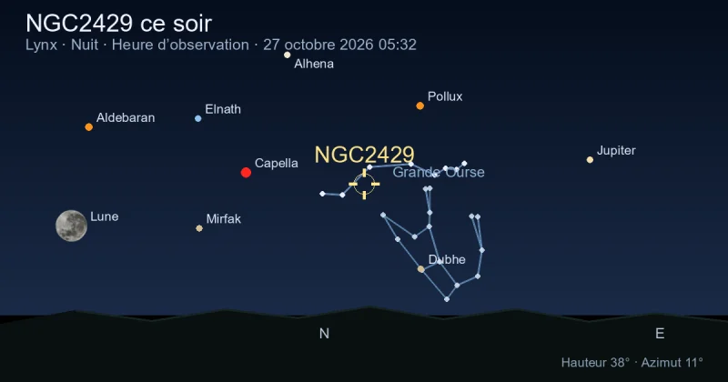 NGC2429 ce soir